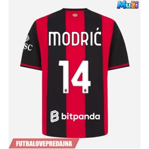 Lacne Muži Futbalové dres AC Milan Luka Modric #14 2026-27 Krátky Rukáv - Domáci